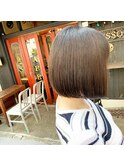 [AnFye une Qatll」丸みボブ
