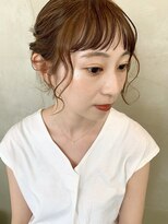 ラコ 自由が丘店(LACO) ベージュカラー編みおろしヘアセット結婚式二次会/自由が丘