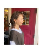 ポルタカリーナサロン(PORTA CARINA SALON)&nbsp;ウルフヘアとカラフルインナーカラー