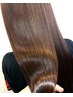 【美髪♪】カット＋髪質改善縮毛矯正＋ミドルTR 21300 (毛先まで＋2000)