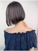前下がりボブ