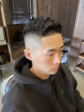 バーバー オールドランプ(BAR BER OLDLAMP) アップバング