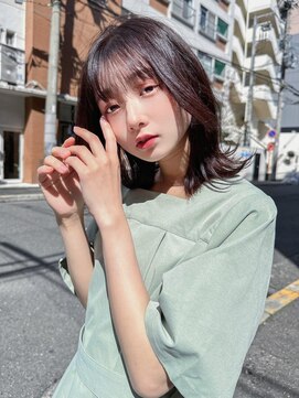 アンジェリカ 大和八木店(ANGELICA) 切りっぱなしボブ　外ハネ　レイヤー