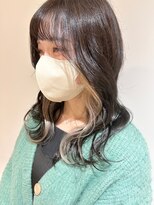 クレビア 名古屋(CreBiA)&nbsp;インナーカラー★アッシュベージュ