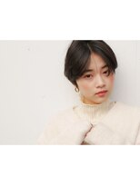 ファロ 二子玉川(falo)&nbsp;センターパート　小顔ショート【falo二子玉川】