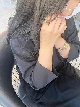 ソースバンダイ 万代(SOURCE) 透明感アッシュグレージュ