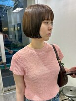 ソイ コンク 下北沢(soi conc)&nbsp;オリーブベージュ/ミニボブ/ストレートボブ/ブラントカット◎