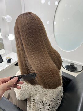 ジーナ 札幌大通(Zina) ブリーチ毛も髪質改善でしなやかに