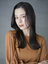 アイティーバイアルバム 藤沢店(IT by ALBUM)&nbsp;くびれロング_グレーベージュレイヤーロング前髪パーマ_29611