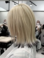 ロウル 渋谷(LOWRL)&nbsp;ブロンド裾ブラック