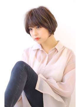 オーロ 武庫之荘店(ORO) 20代30代40代50代似合わせカットアースカラーくびれヘア