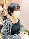 *滝田*似合わせカット小顔ショートボブレイヤーグレージュ