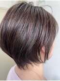 ナチュラルショートヘア