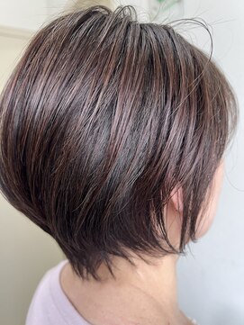アクロス ヘアー デザイン 蒲田東口(across hairdesign) ナチュラルショートヘア