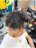 ツイストスパイラルパーマ×ハイライト