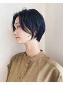 黒髪ショートスタイル