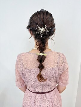 ピープスアンドスー 表参道 渋谷(Peeps&Suu.) ヘアアレンジ/お呼ばれヘア/ヘアセット/ヘアメイク