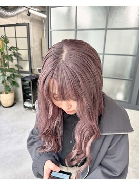 レーベン(LEBEN) 【ブリーチ２回～】ピンクグレージュ★