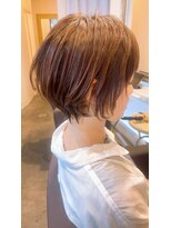 ボニークチュールドットエス(.S)&nbsp;レイヤーショート 大人ショートボブ◎神戸 白髪染め