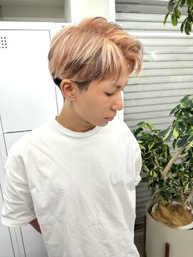 ティント 梅田(Tint) 【Ryota】ピンクベージュ×ブラウン《大阪梅田駅》