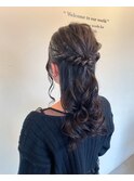 お呼ばれヘアセット