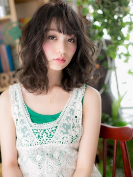 カバーヘア ブリス 志木南口駅前店(COVER HAIR bliss) グレーベージュくせ毛風前髪パーマ韓国風巻きc6志木20代30代40代