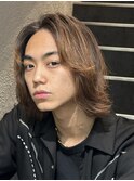 渋谷緩めスパイラルパーマニュアンスパーマメンズボブ19時以降