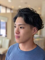 ヴィサージュオーク(VISAGE oak)&nbsp;ツーブロックパーマスタイル