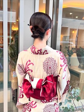 ヴィサージュプラス(VISAGE plus) タイトヘア×浴衣♪