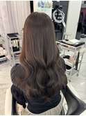 札幌韓国ヘア/シナモンベージュ/レイヤーカット