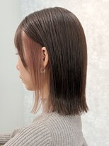 エルヘアメゾン(el. hair maison) インナーカラー☆ボブ外ハネボブ