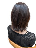 クオリス 上板橋店(QUALIS)&nbsp;秋の抜け感ボブ外ハネレイヤー◎20代30代透明感グレージュ