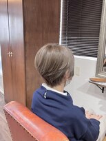 ヘアメイク アンフィ(amphi)&nbsp;【白髪ぼかし】ミルクティーヘア ..~*＊.