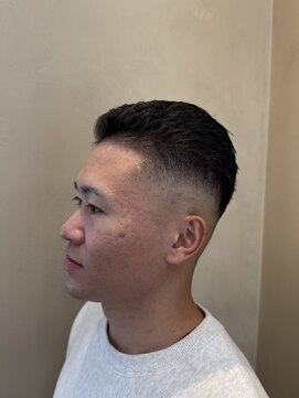 オールバックスタイル