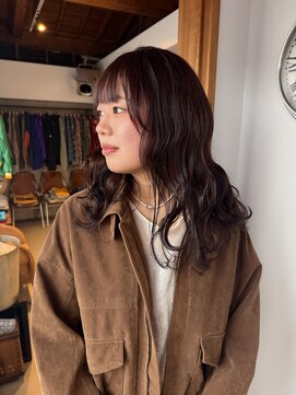 ニュード(niud) Lavender ブラウン