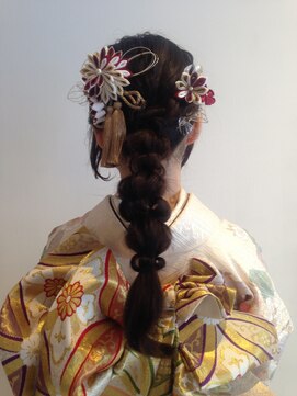 フォークロア 本店(Folk Lore) ゆるふわ編みおろしヘアセット