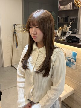 イト(itO.) 【ito 正木】赤みなしベージュカラー×レイヤー