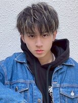 メンズサロン キング 梅田店(Men’s salon K!ng) ホワイトメッシュルーズパーマ/ルーズショートニュアンスパーマ