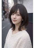 ナチュラルくびれレイヤーミディ