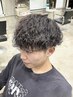 【メンズ限定】メンズカット+ケアパーマ+頭皮ケア