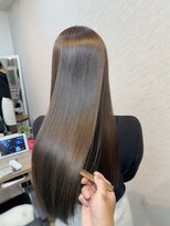 アールサロンギンザ(Rr SALON GINZA) 【カラー+髪質に合わせた髪質改善 】RrSALON HydroXE TR