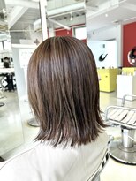 ラ ルーナ アレックス 神戸北町店(la luna alex)&nbsp;透明感たっぷりナチュラル外ハネボブ