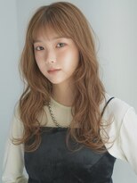 インセプション 銀座(INCEPTION)&nbsp;ロングレイヤー/前髪あり/巻き髪/顔まわりレイヤー/20代/30代