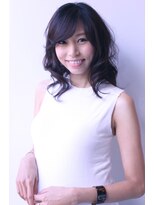 シャカ(SHAKA)&nbsp;大人鎖骨ミディ☆ひし形シルエット 毛先パーマ