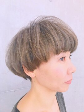 ラミール マツエ(lamiell matsue) カジュアルマッシュボブ☆ハイライト☆イメチェン☆フルバング