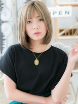 モッズヘア 越谷(mod's hair)&nbsp;*mod's越谷*外国人風カラーの前下がり小顔ミディa