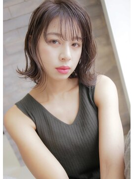 リコ ヘアアンドリラクゼーション 一宮店(LICO HAIR&RELAXATION) 秋色のsweetボブとニュアンスパーマ