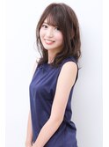 『mafola徳島』大人可愛い☆外ハネセミディ