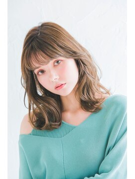 リトル 新宿(little) ラフでキュートなセミロングヘア