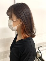 ハニー(HONEY by Chord)&nbsp;イヤリングカラー×オレンジ